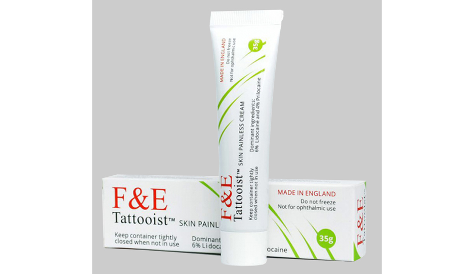 F&E Tattooist Skin Painless Cream, 35g