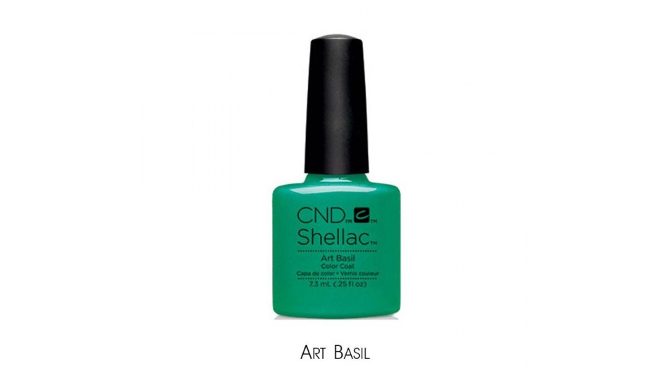 CND Shellac - Art Basil, 7.3ml