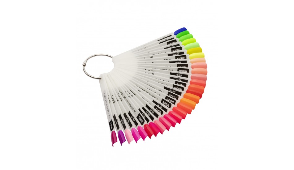 Palette of Gel Polishes BR "Bright" (27 tips)