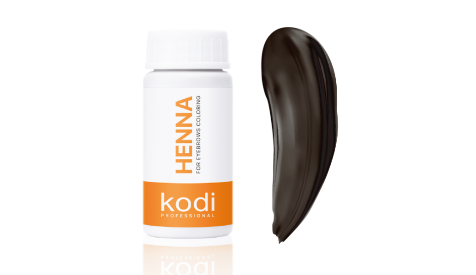 HENNA FOR EYEBROWS (DARK-BROWN), 10g.