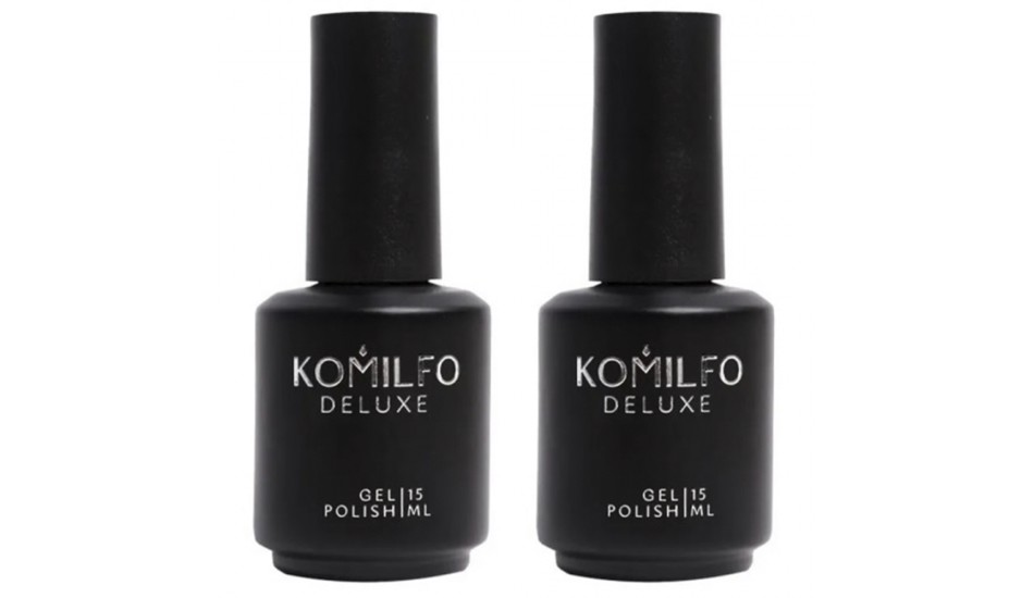 KOMILFO Base Rubber 15ml. + Top Wipe 15ml.