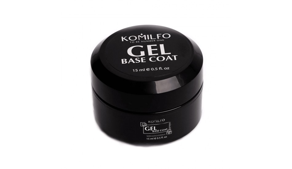 KOMILFO GEL Base Coat, 15ml. (without brush)