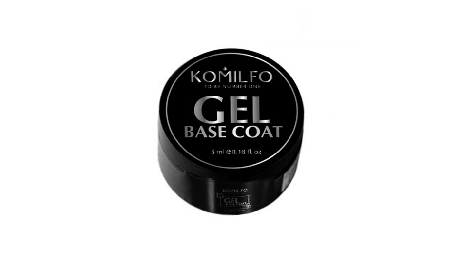KOMILFO GEL Base Coat, 5ml. (without brush)