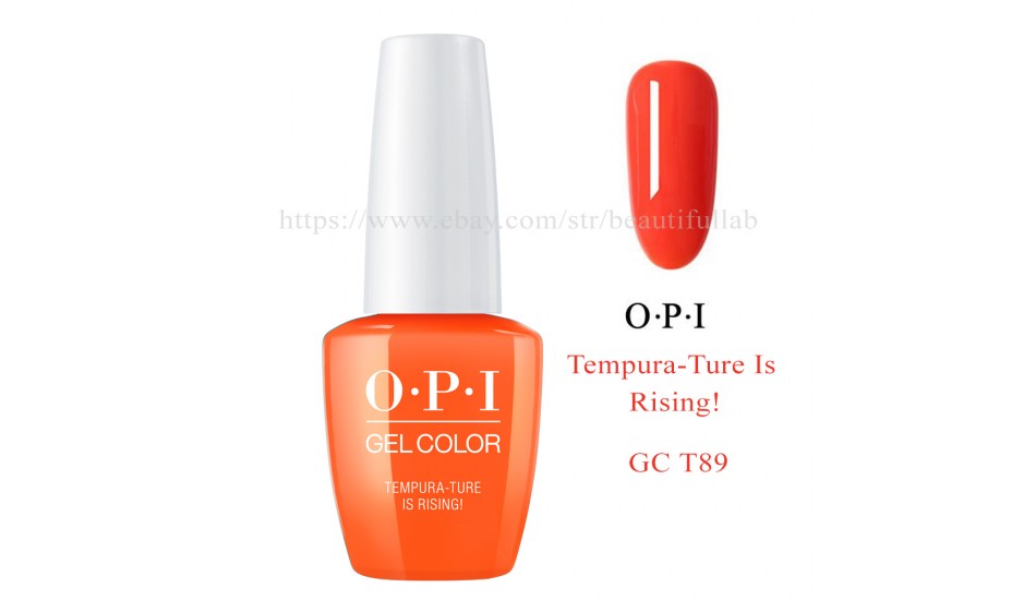 OPI GC T89 - Tempura-Ture Is Rising! 15ml.