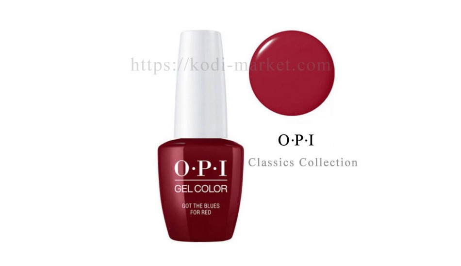 OPI W52 - Got The Blues For Red 15ml.