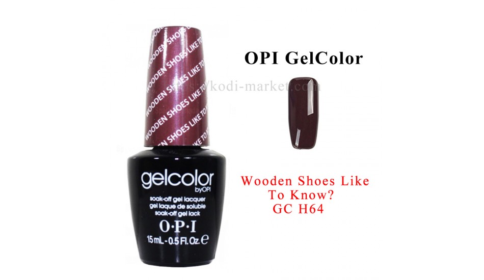OPI H64 Wooden Shoes Like To Know? 15ml