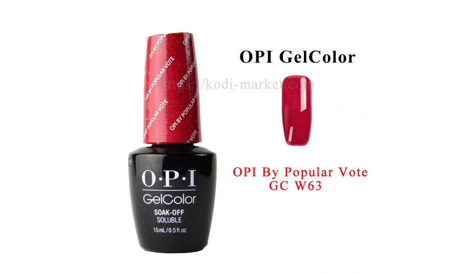 OPI W63 - OPI by Popular Vote 15ml
