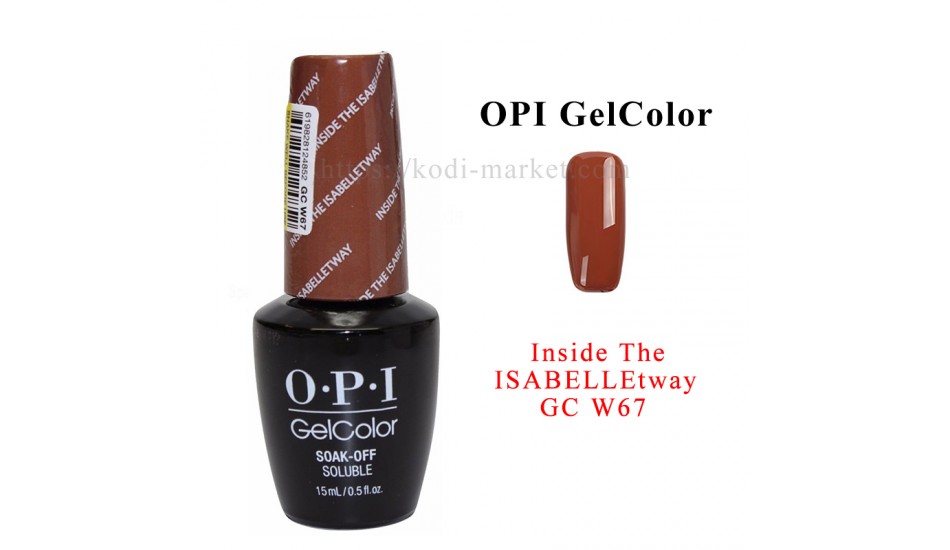 OPI GC W67 - Inside The ISABELLEtway 15ml OPI GC W67 - Inside The ISABELLEtway 15ml