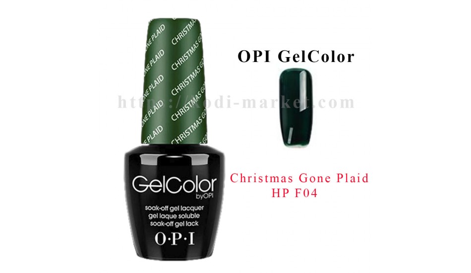 OPI HP F04 - Christmas Gone Plaid 15ml