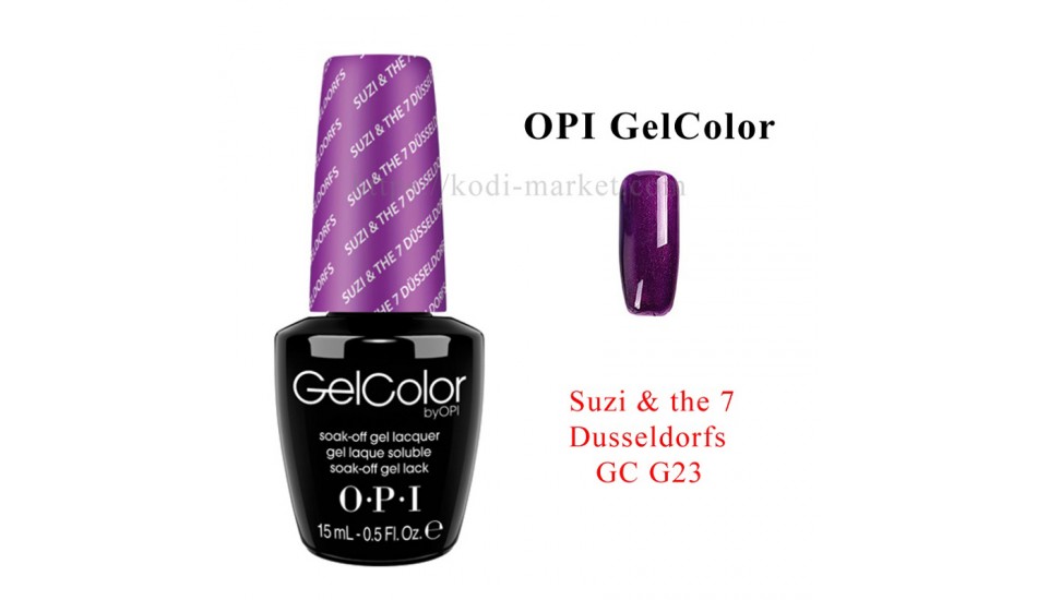 OPI G23 - Suzi & The 7 Dusseldorfs 15ml