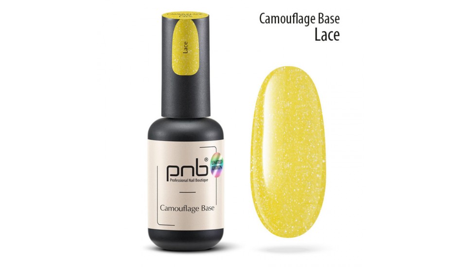 PNB BASE Coquette Girl - Lace (yellow), 8ml.