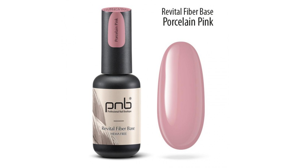 PNB BASE Revital Fiber - Porcelain Pink, 8ml.