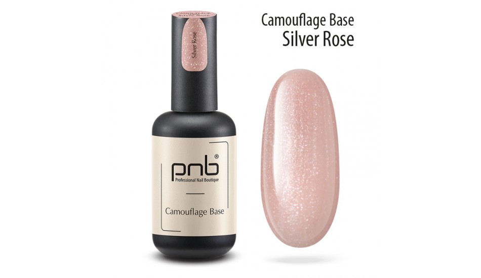 PNB BASE Camouflage - Silver Rose, 17ml.