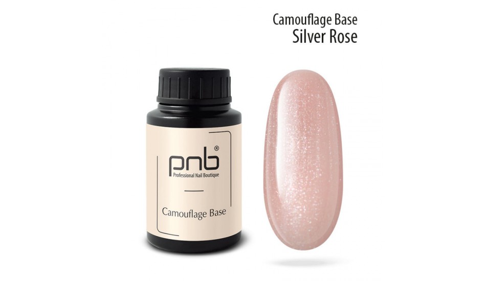 PNB BASE Camouflage - Silver Rose, 30ml.