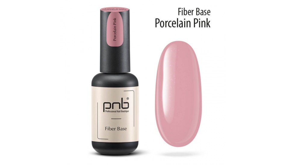 PNB Base FIBER - Porcelain Pink, 8ml.