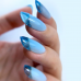 PNB STRONG IRON Gel - Crystal Blue, 8ml.
