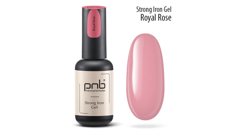 PNB STRONG IRON Gel - Royal Rose, 8ml.