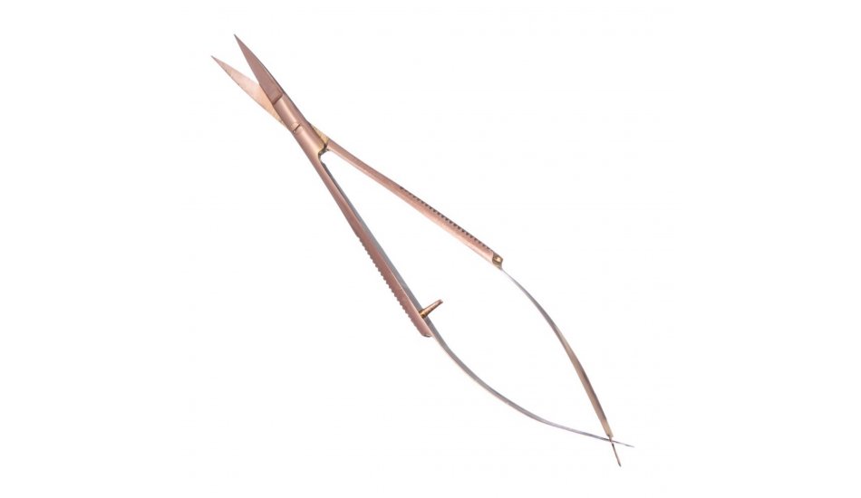 SCISSORS FOR EYEBROWS (COLOR: PINK GOLD) 