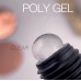 SAGA  POLY Gel - Clear, 30ml.