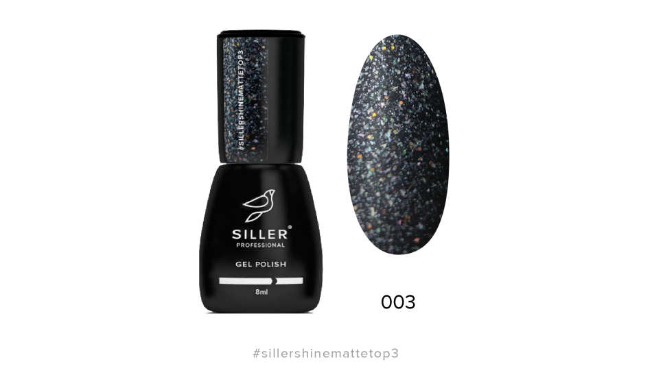 SILLER Top Shine Matte №3, 8ml.